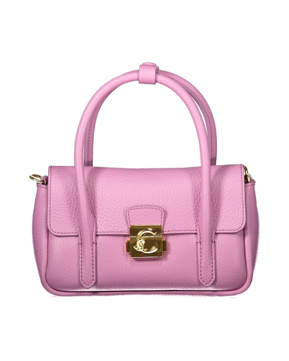 Coccinelle Purple Leather Handbag