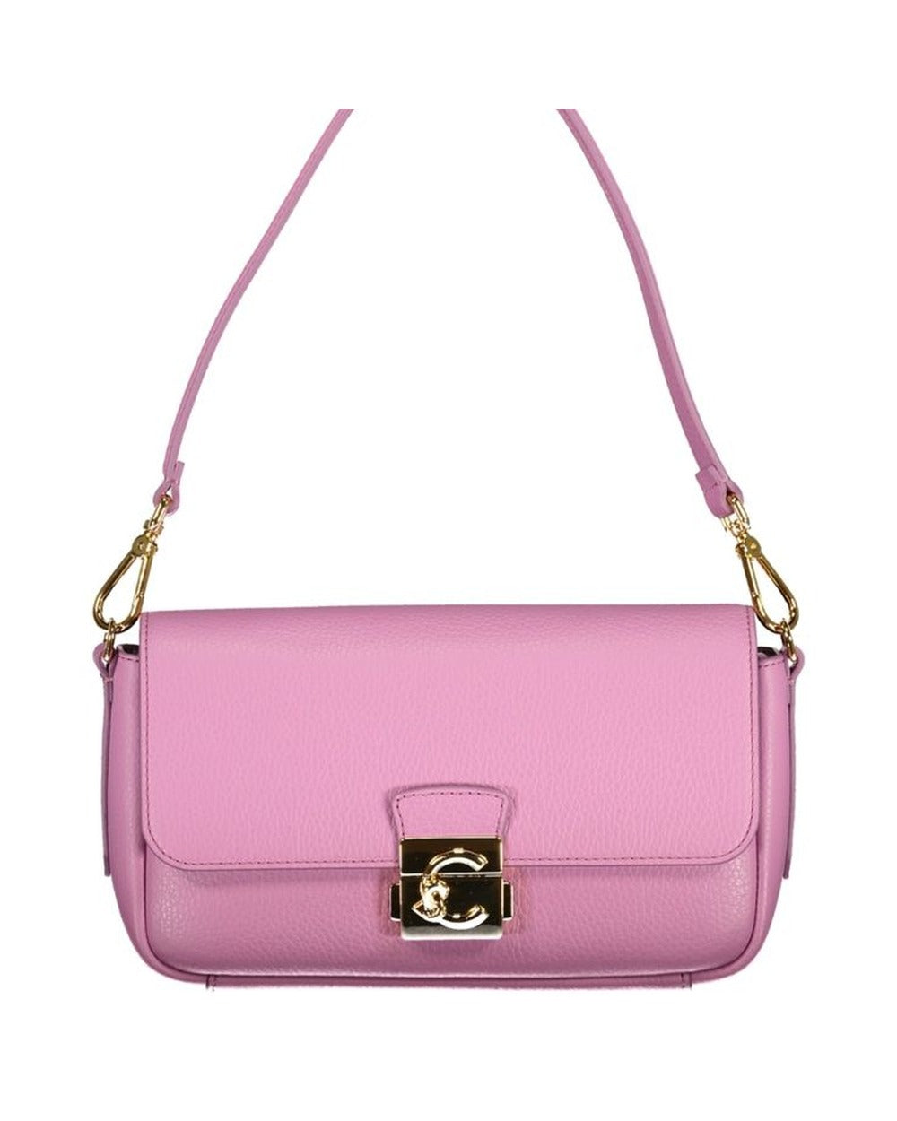 Coccinelle Purple Leather Handbag