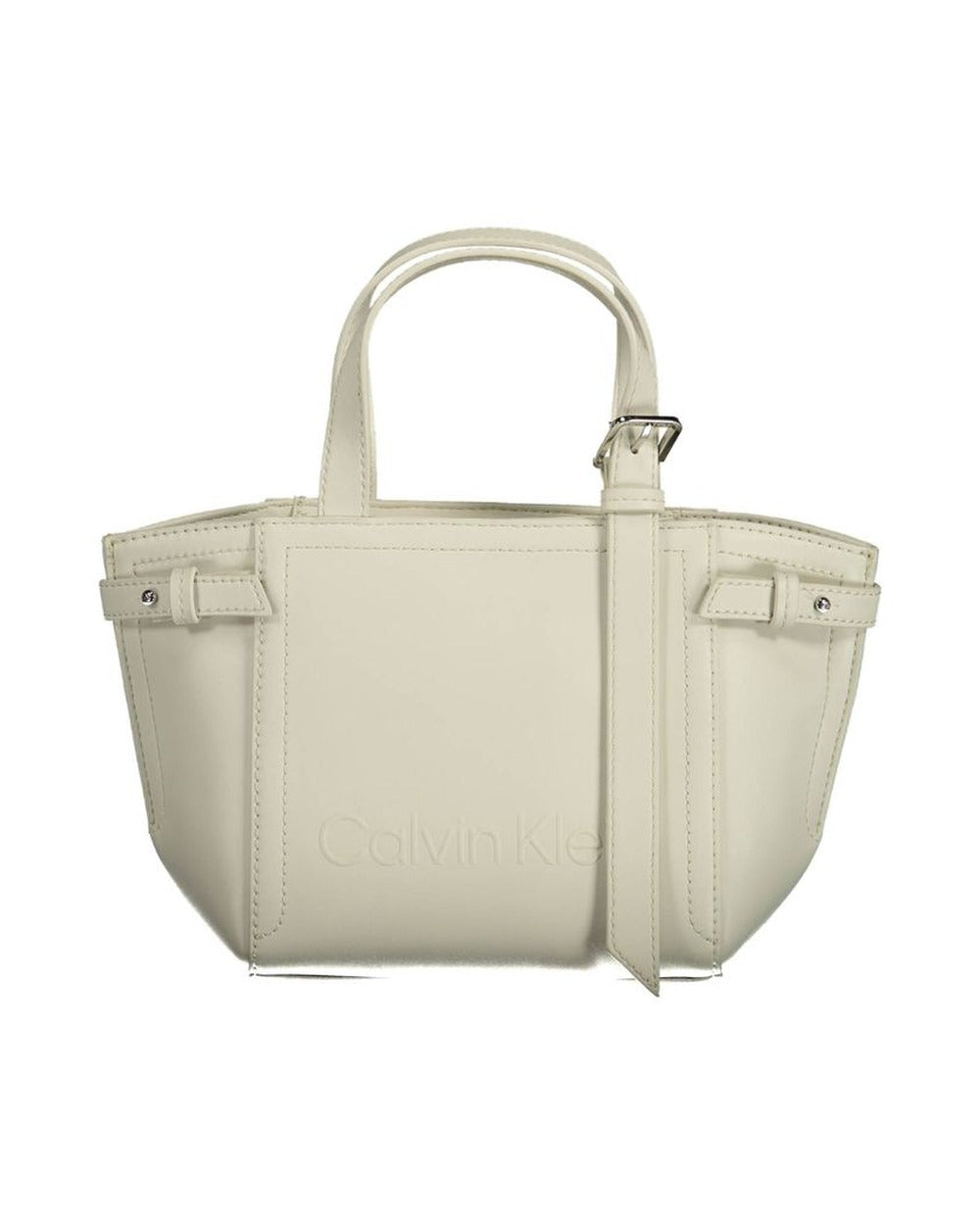 Calvin Klein Bianco Polyester Women Handbag