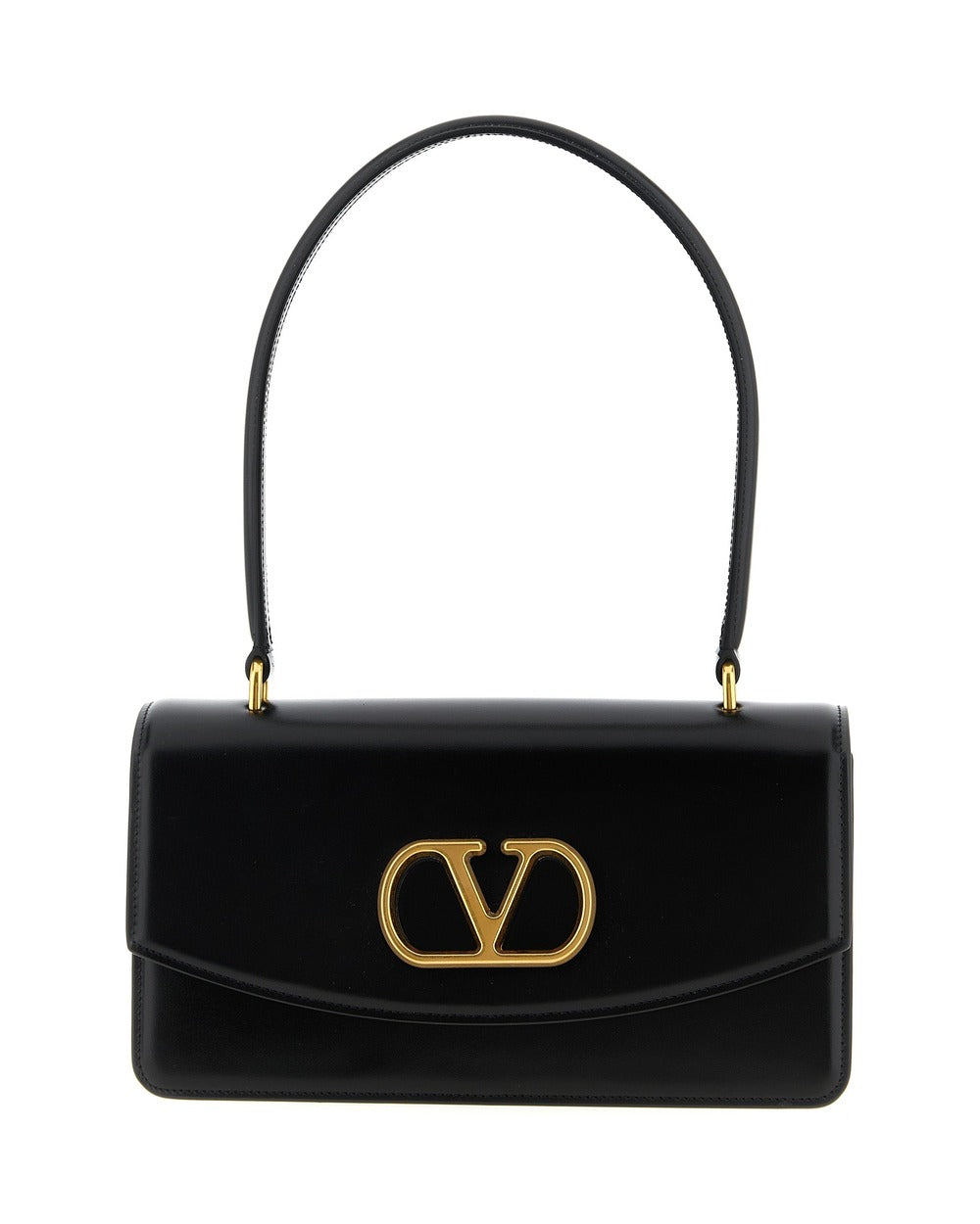 Valentino Garavani Black Calfskin Shoulder Bag