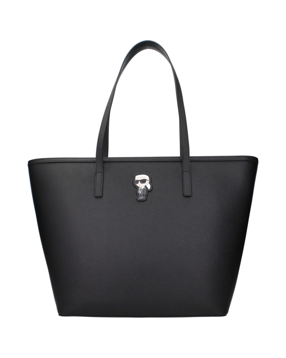 Karl Lagerfeld Black Polyethylene Shoulder Bag