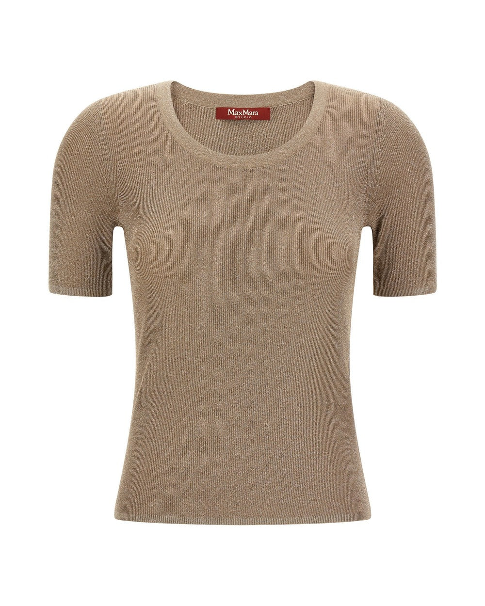Max Mara Beige Polyamide T-Shirt