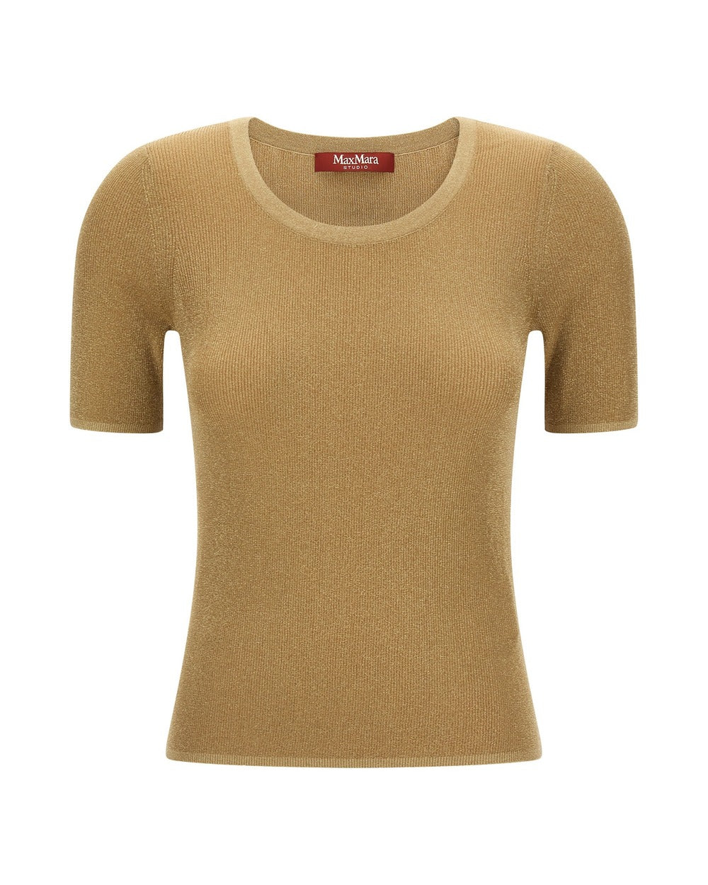 Max Mara Gold Polyamide T-Shirt