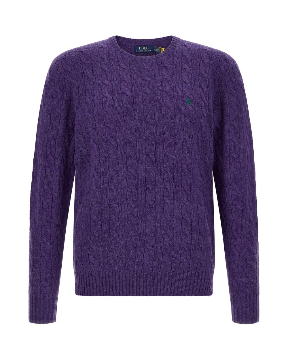 Polo Ralph Lauren Purple Wool Cardigan