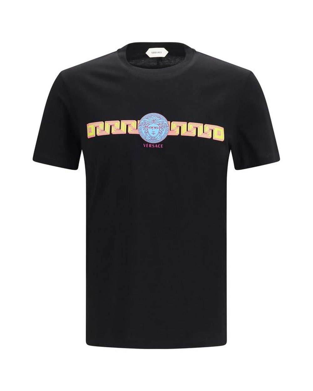Versace Black Cotton T-Shirt