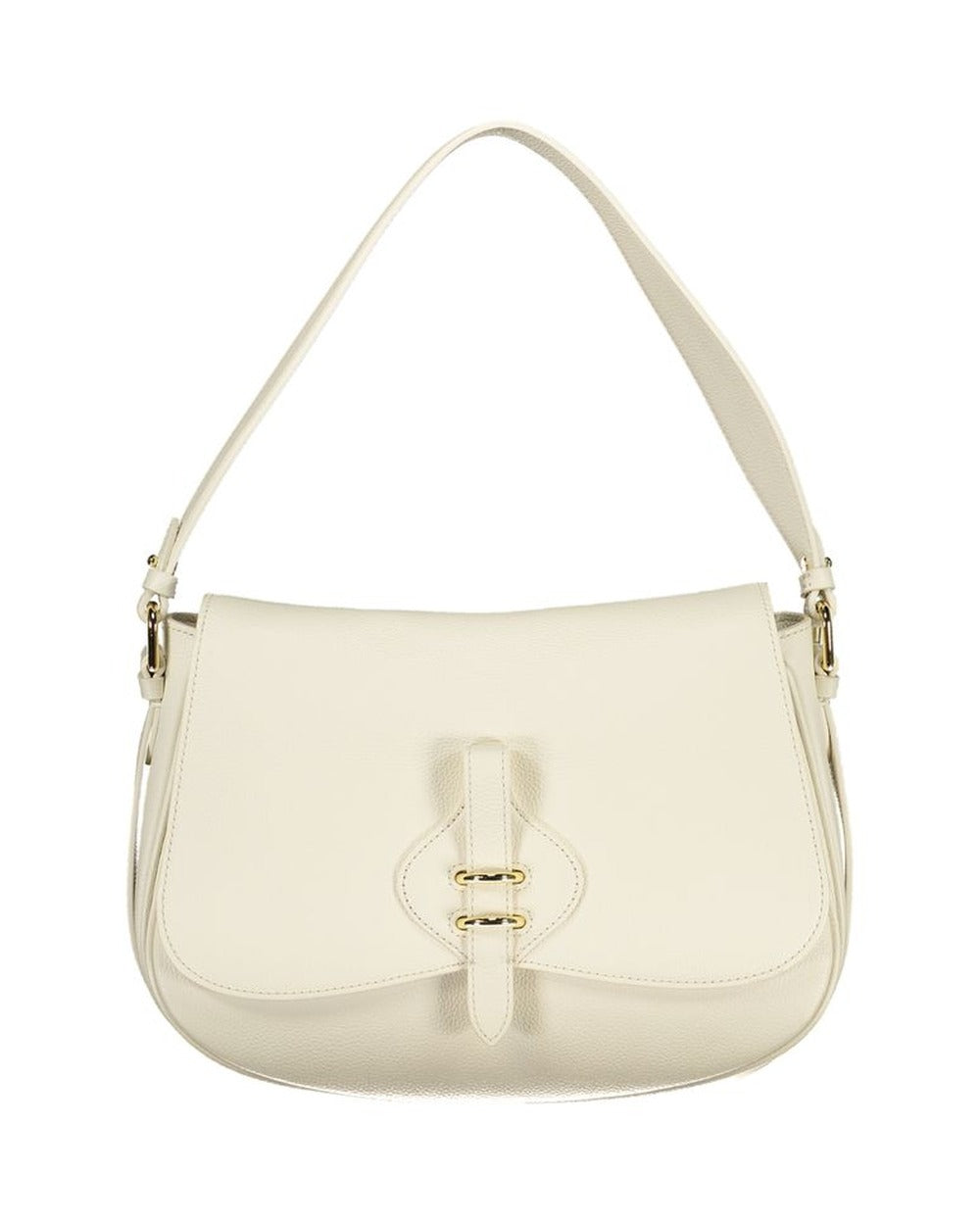 Coccinelle Bianco Leather Women Handbag