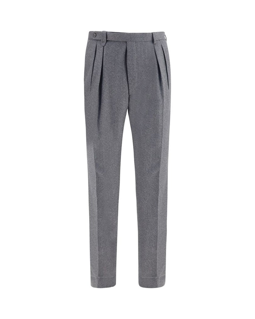 Brioni Gray Wool Oves Aries Casual Pants