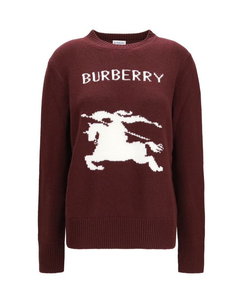 Burberry Bordeaux Wool Oves Aries Sweatshirt