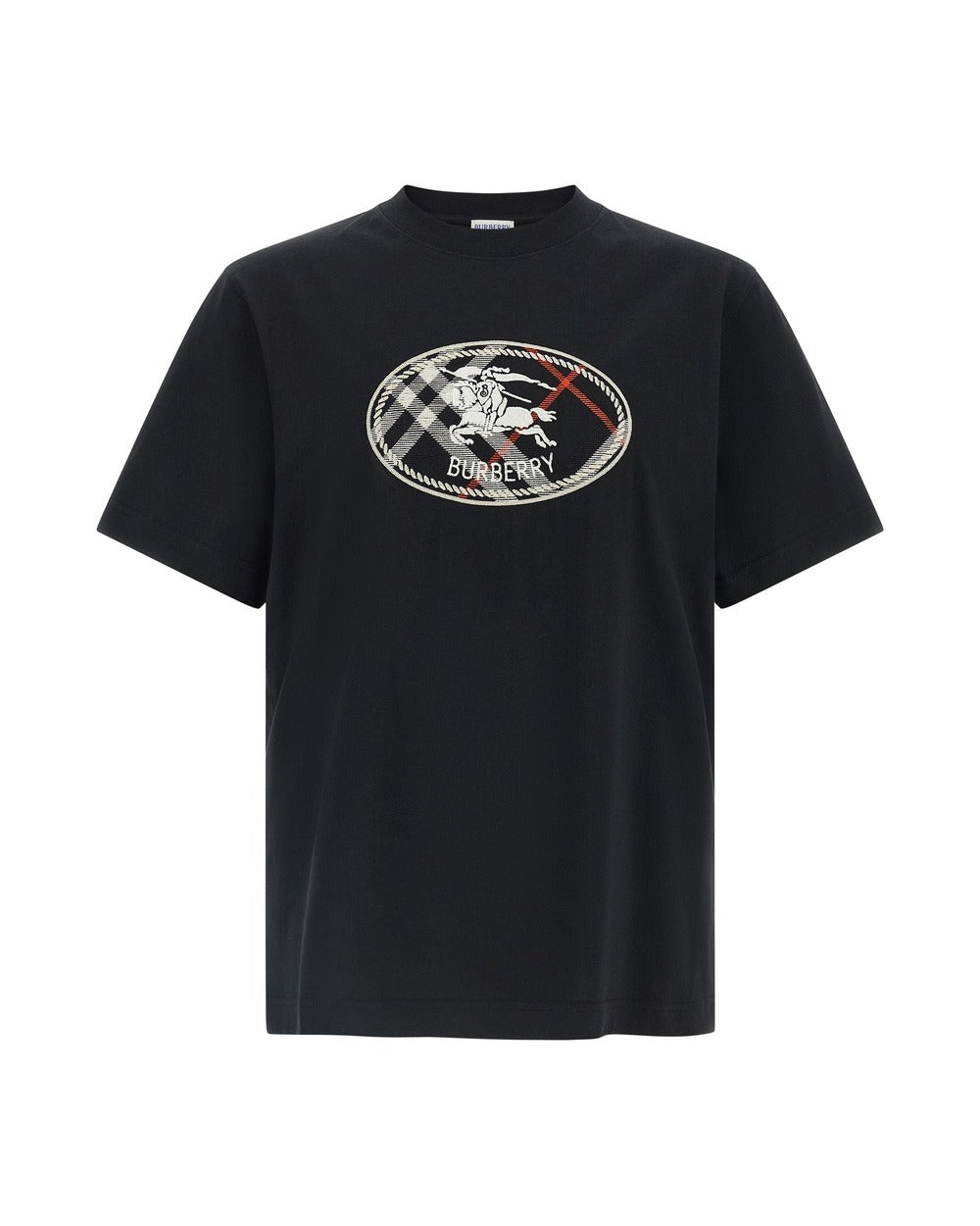 Burberry Black Cotton T-Shirt
