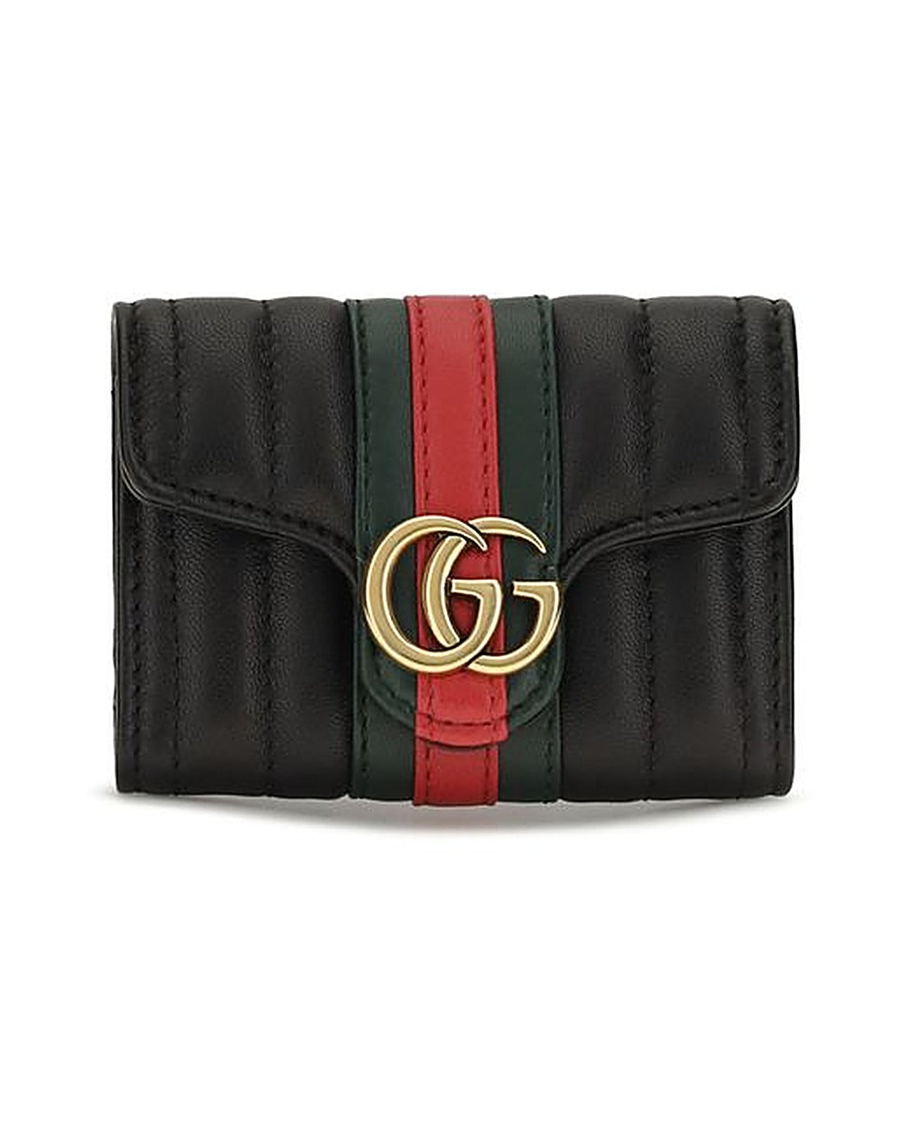 Gucci Black Calf Leather Bos Taurus Wallet