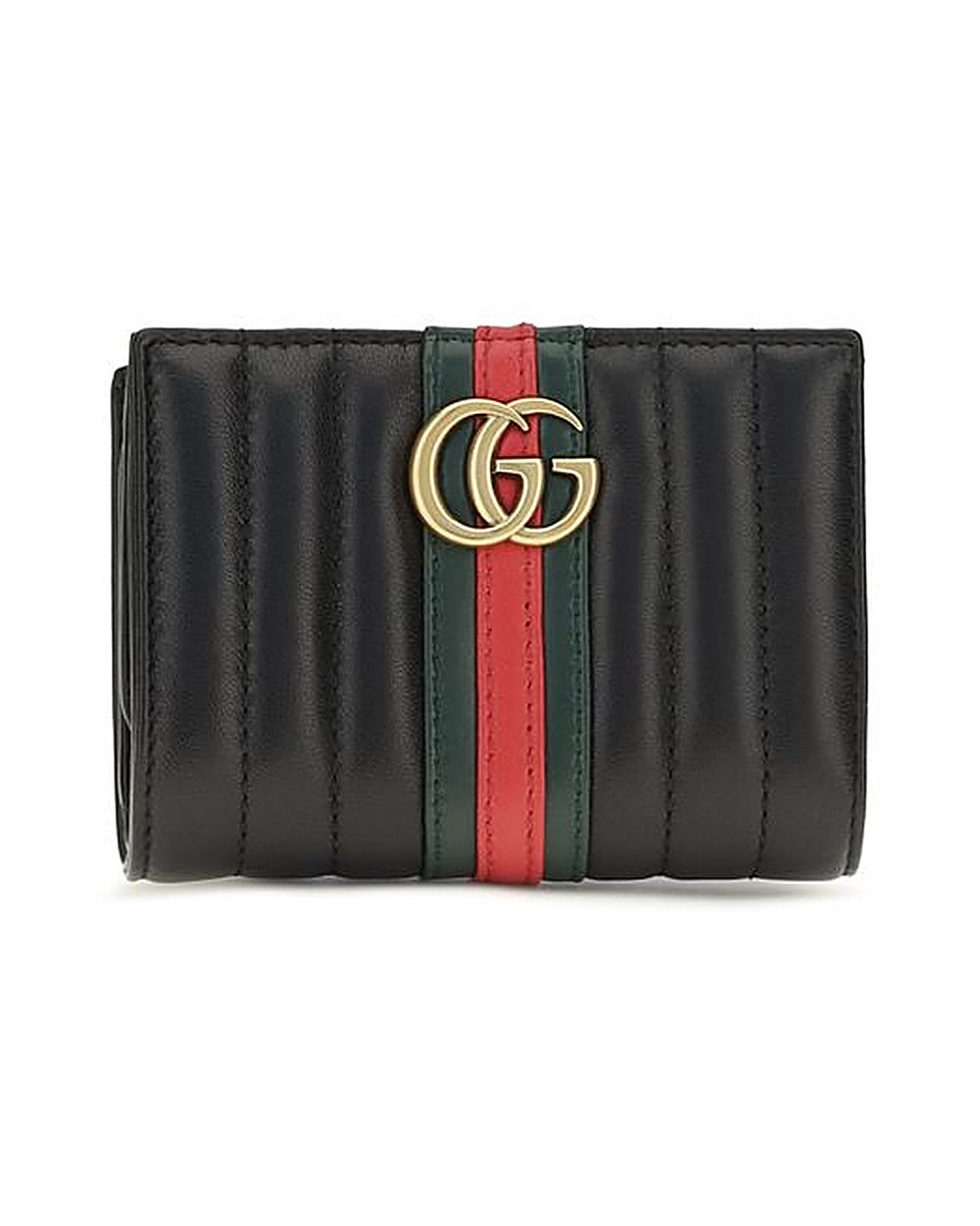 Gucci Black Calf Leather Bos Taurus Wallet