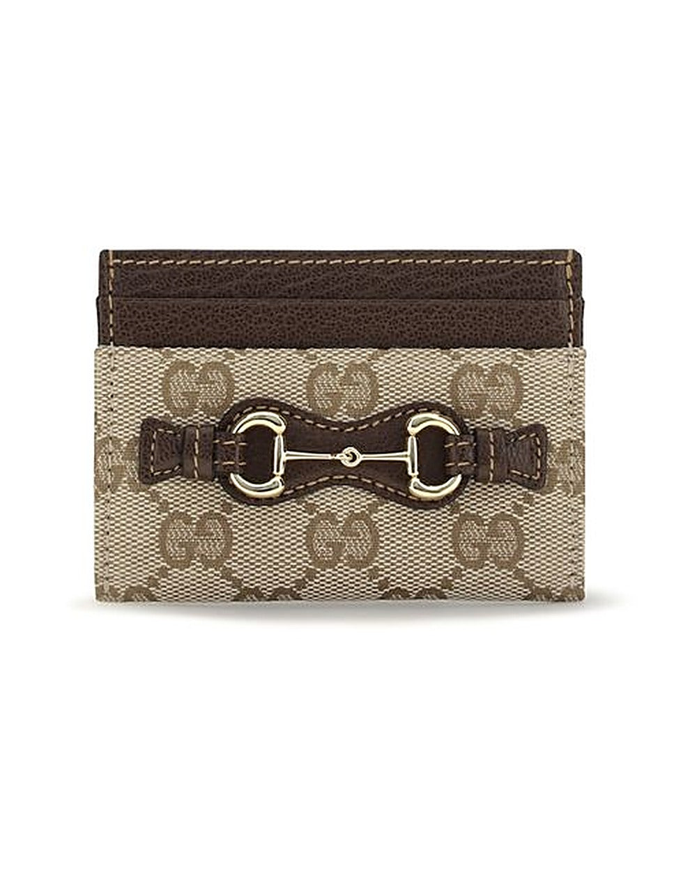 Gucci Brown Cotton Wallet