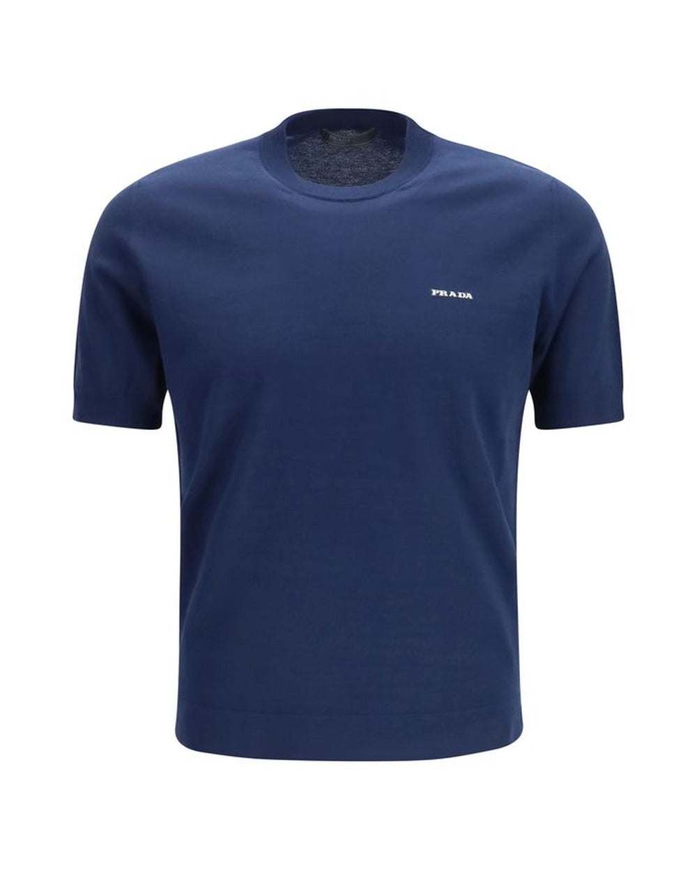 Prada Blue Cotton T-Shirt
