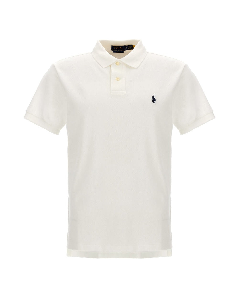 Polo Ralph Lauren White Cotton Polo Shirt