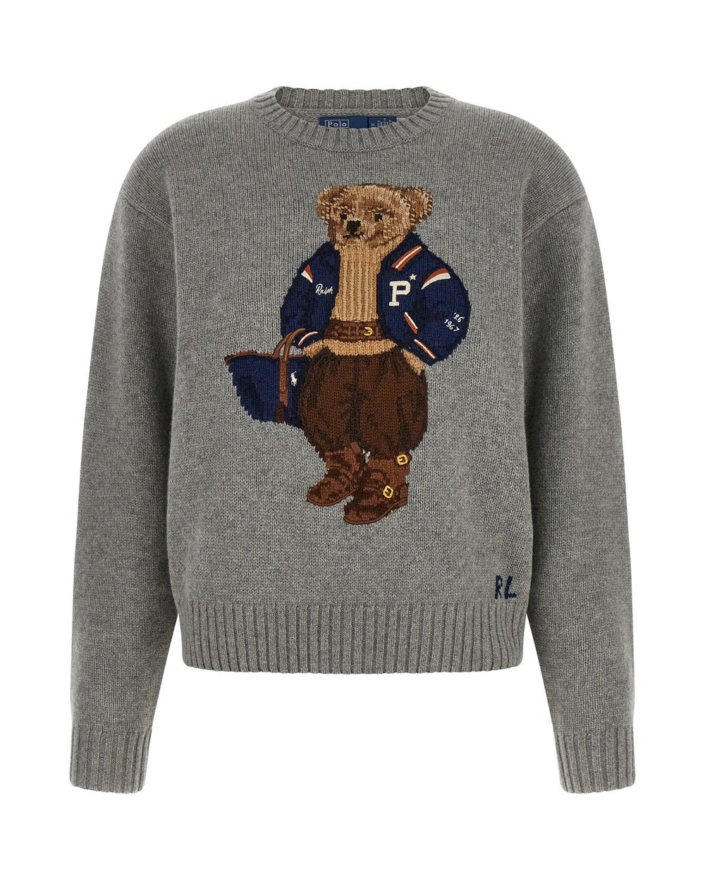 Polo Ralph Lauren Gray Wool Cardigan