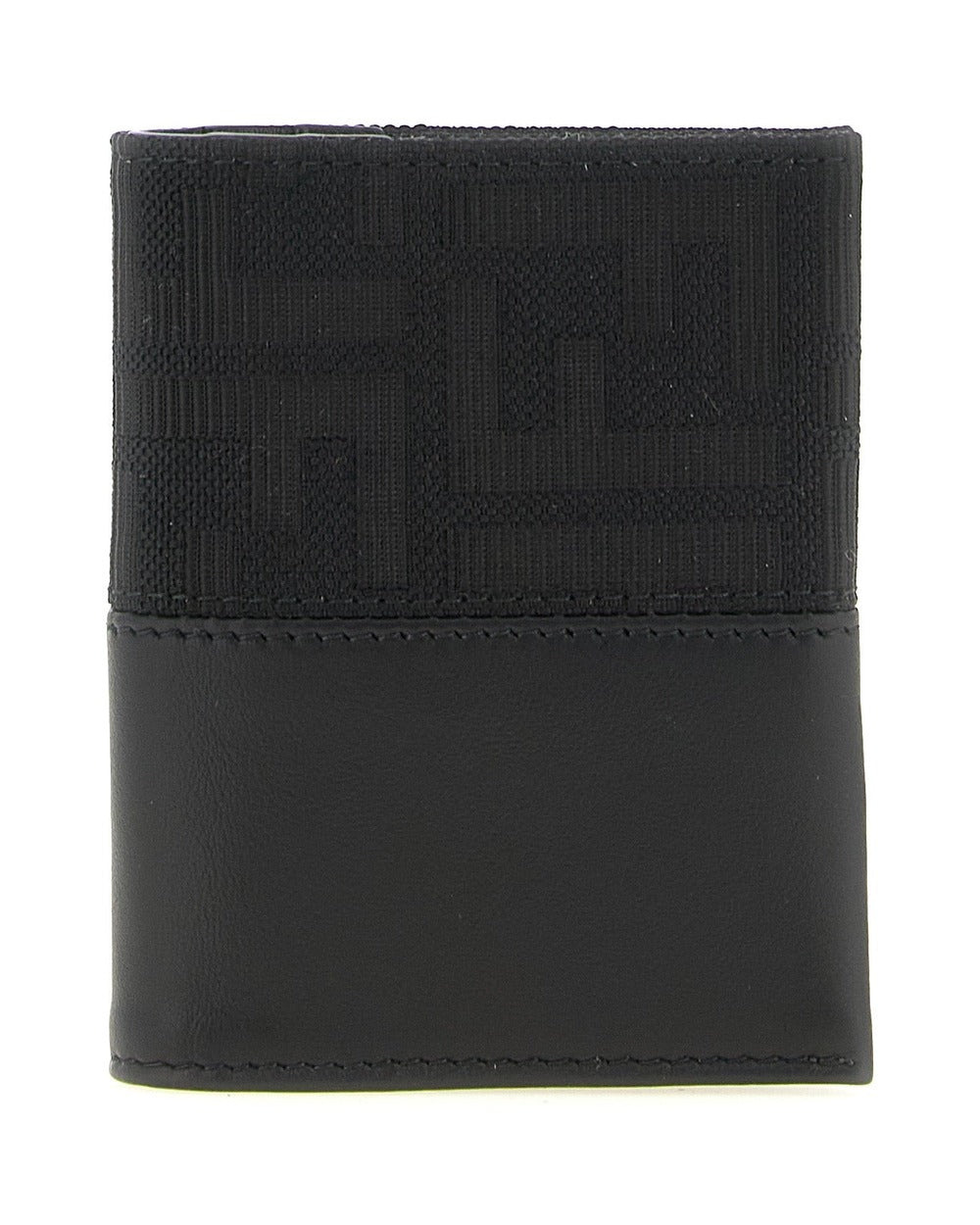 Fendi Black Polyester Cardholder