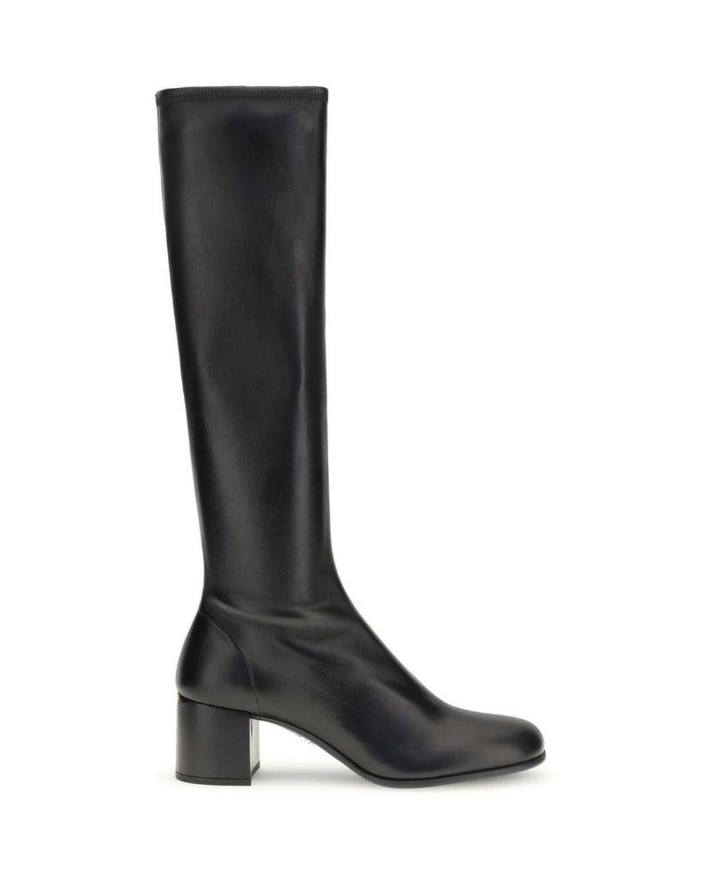Prada Black Lamb Ovis Aries Ankle Boots