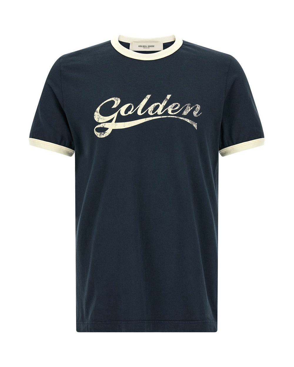 Golden Goose Blue Cotton T-Shirt