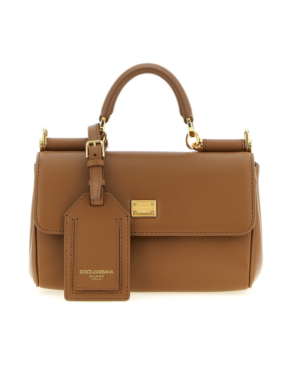 Dolce & Gabbana Brown Calfskin Handbag