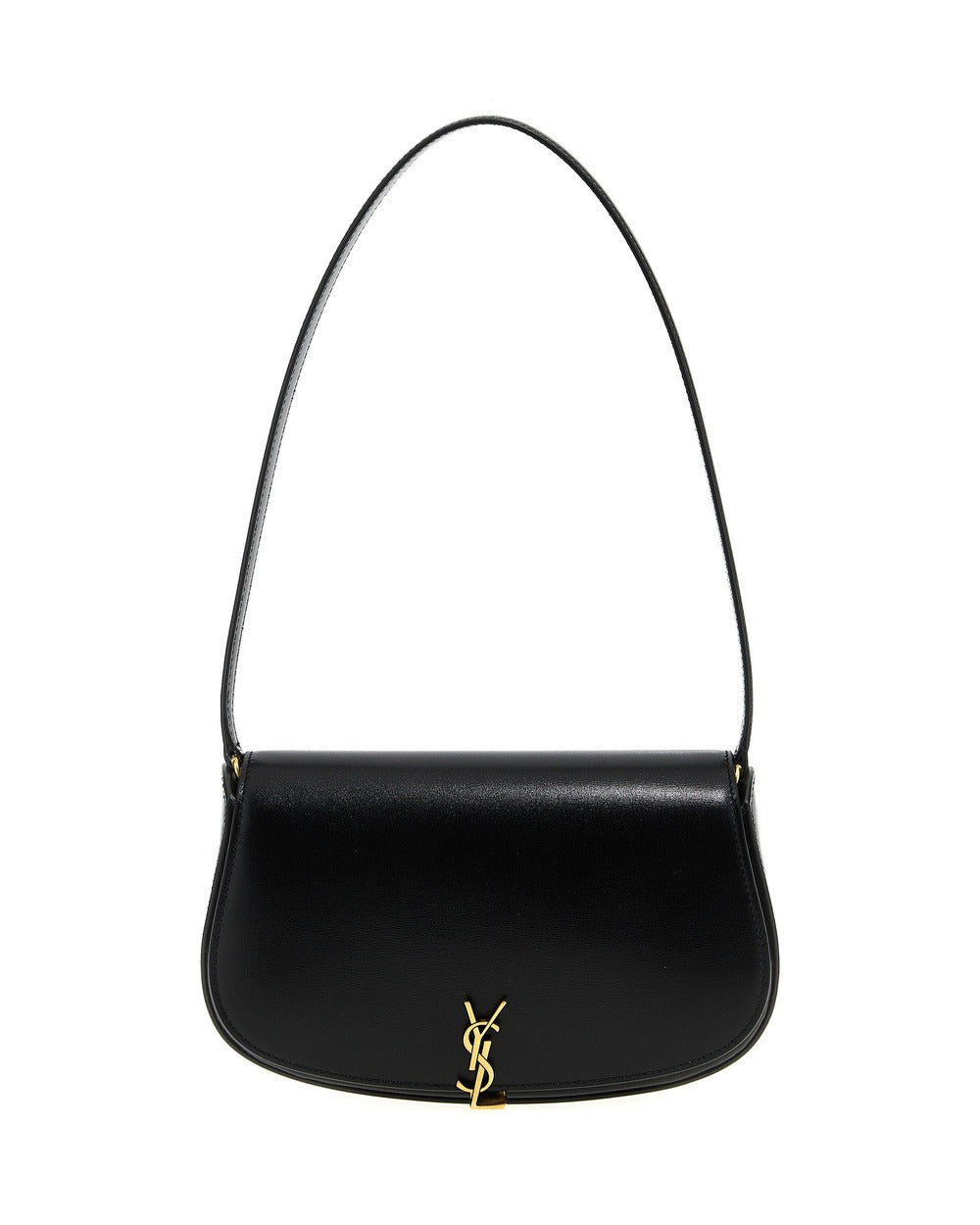 Saint Laurent Black Calfskin Shoulder Bag