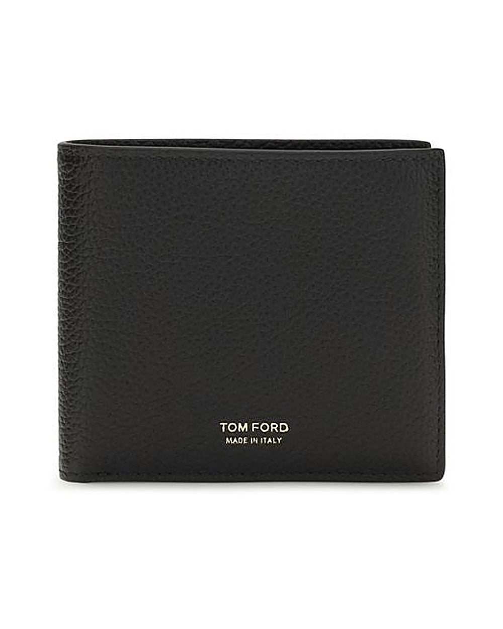 Tom Ford Black Calf Leather Bos Taurus Wallet