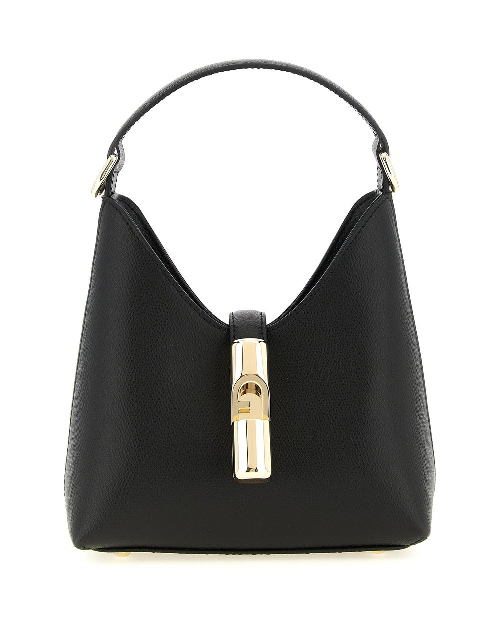 Furla Black Calfskin Handbag