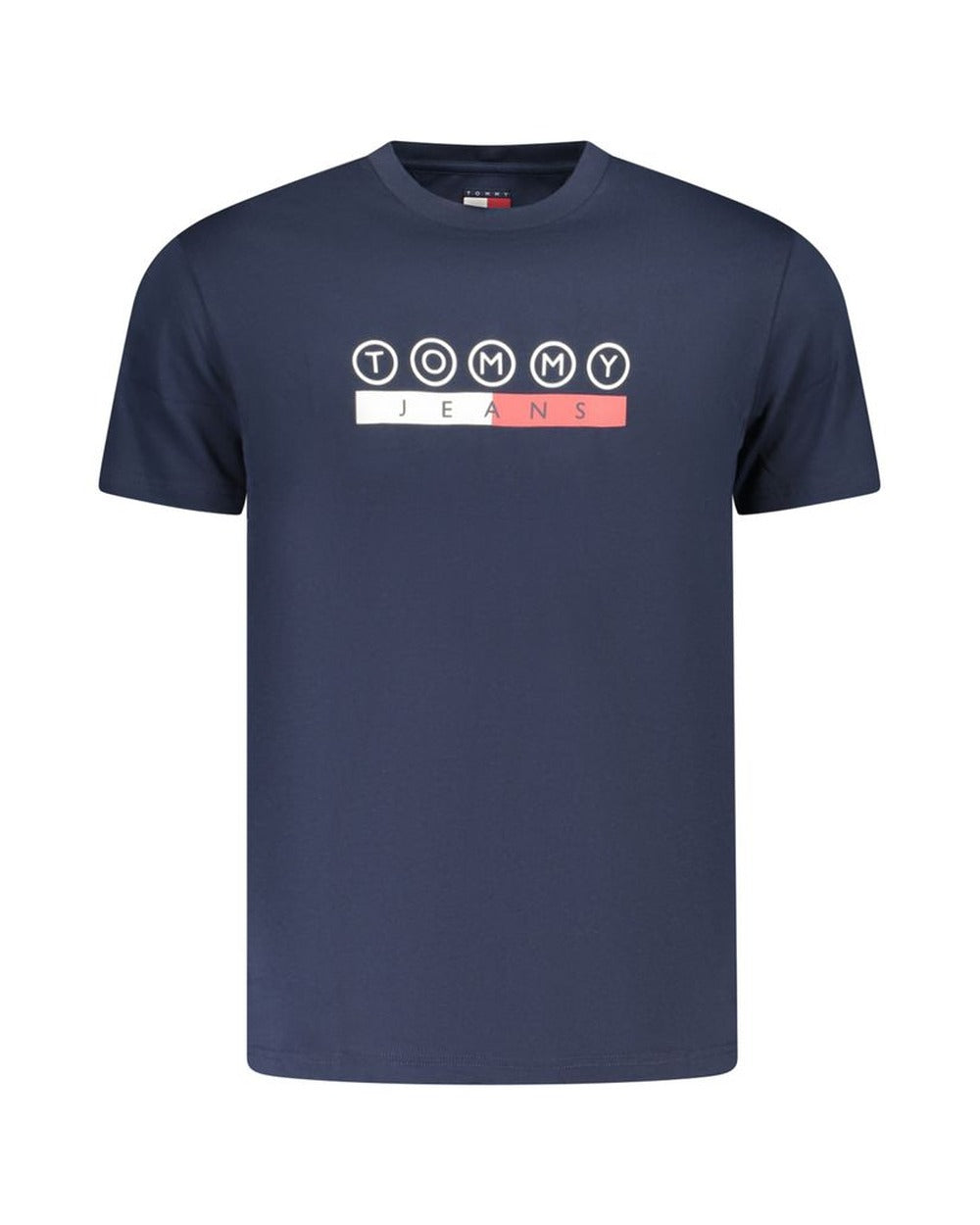Tommy Hilfiger Blue Cotton Men's T-Shirt