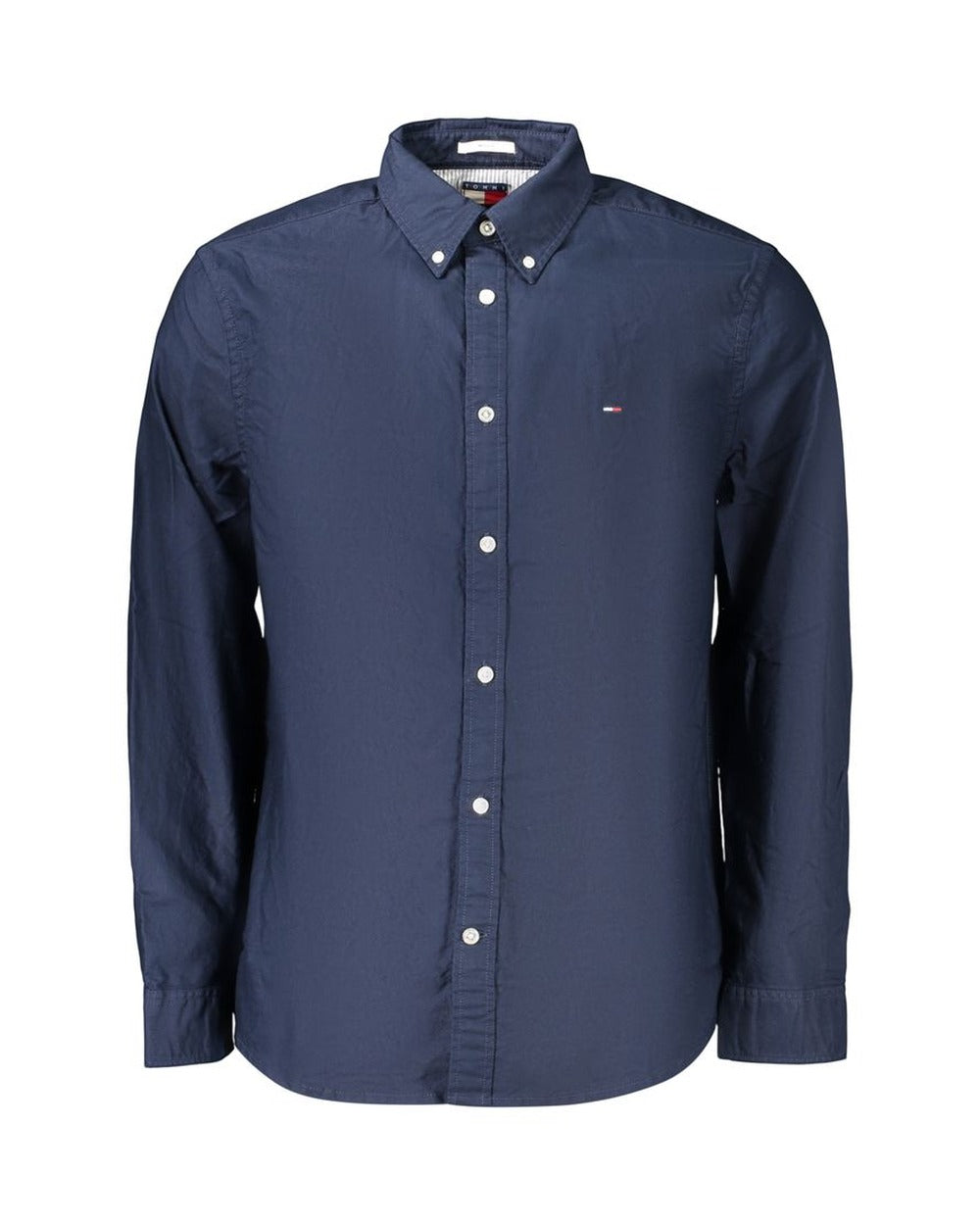 Tommy Hilfiger Blue Cotton Men's Shirt