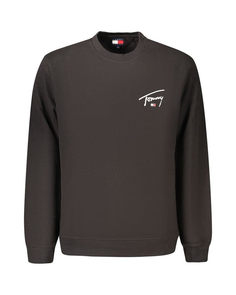 Tommy Hilfiger Black Cotton Men's Sweatshirt