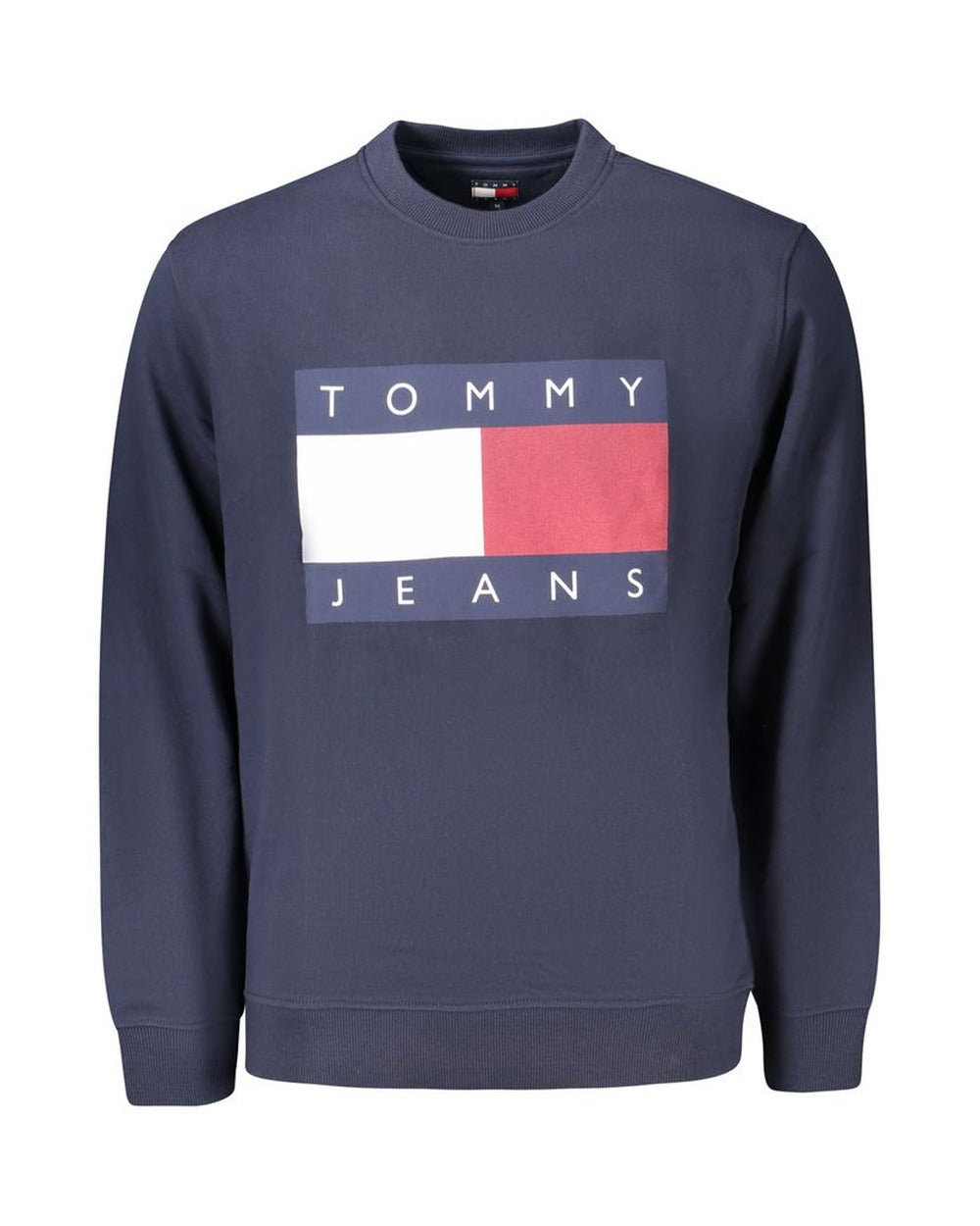 Tommy Hilfiger Blu Cotton Men's Sweatshirt