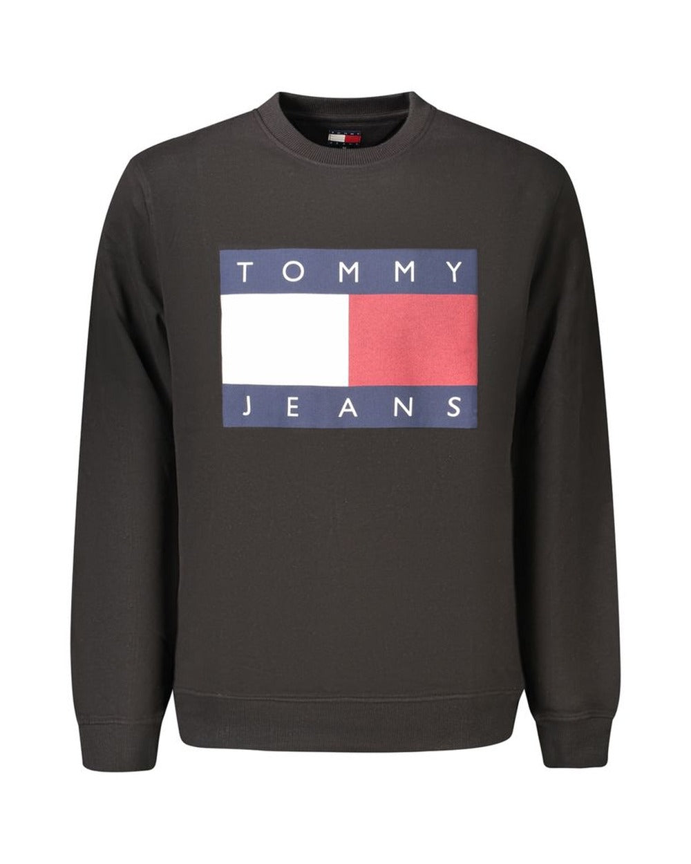 Tommy Hilfiger Black Cotton Men's Sweatshirt