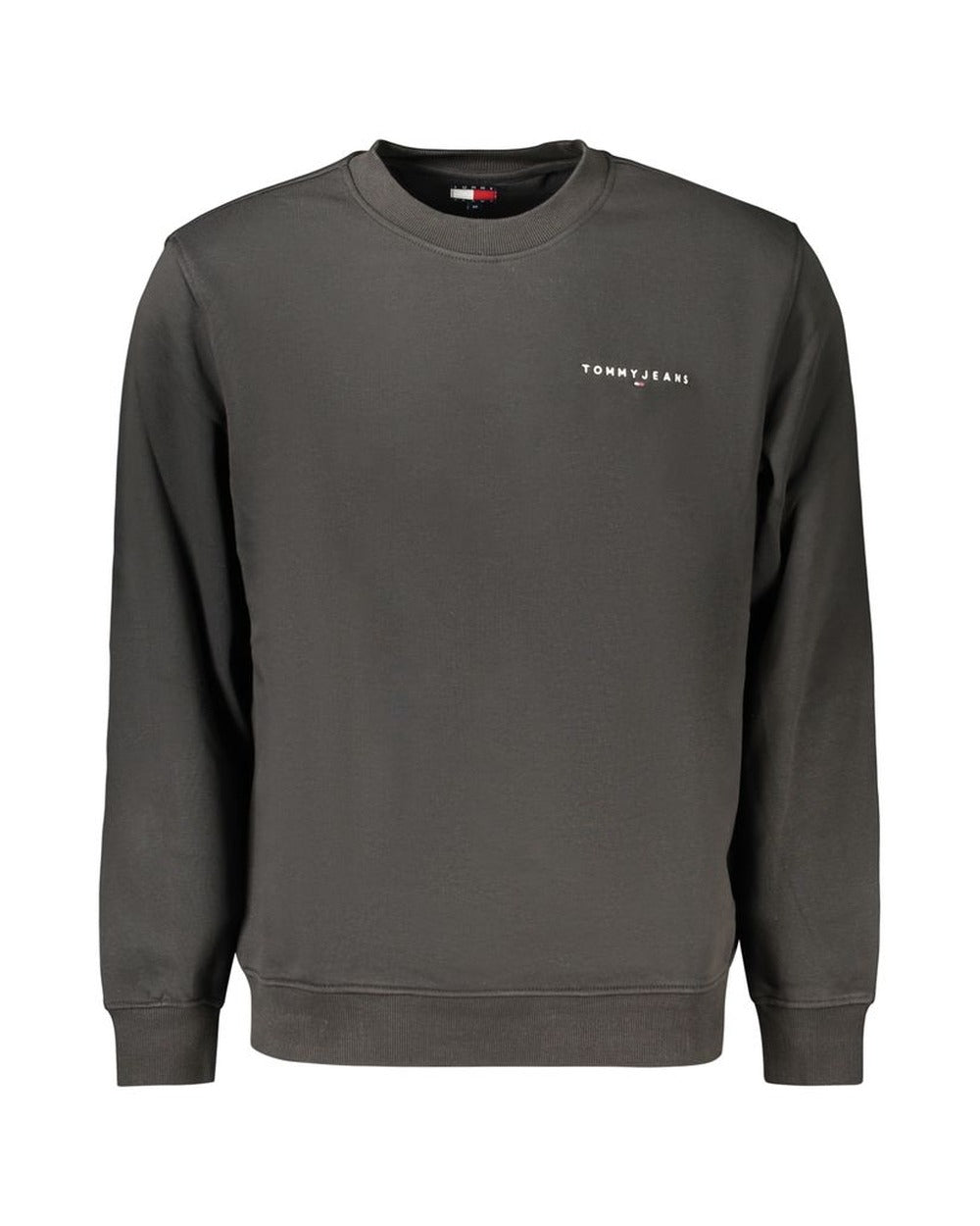 Tommy Hilfiger Black Cotton Men Sweatshirt
