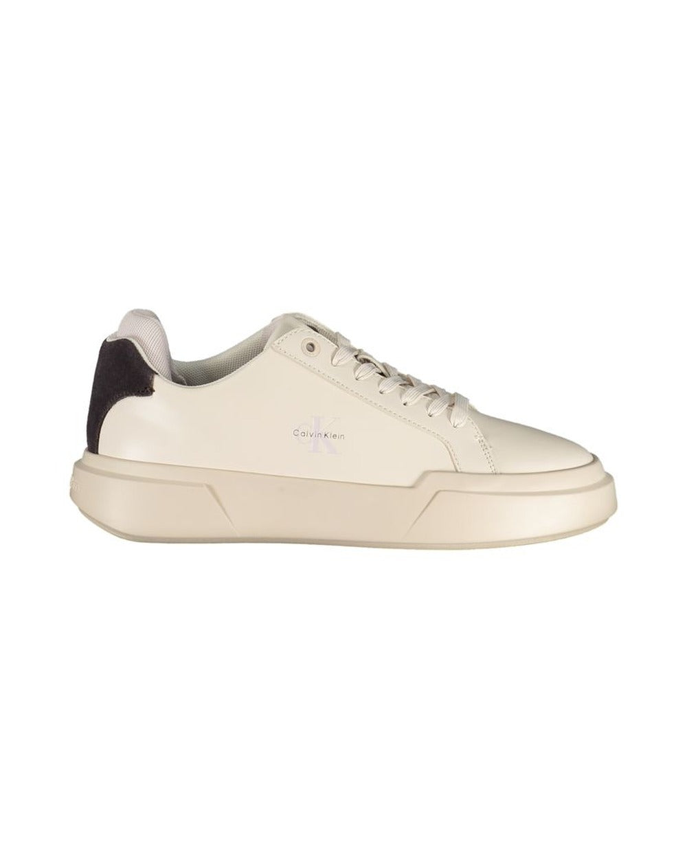 Calvin Klein White Polyester Athletic Sneakers