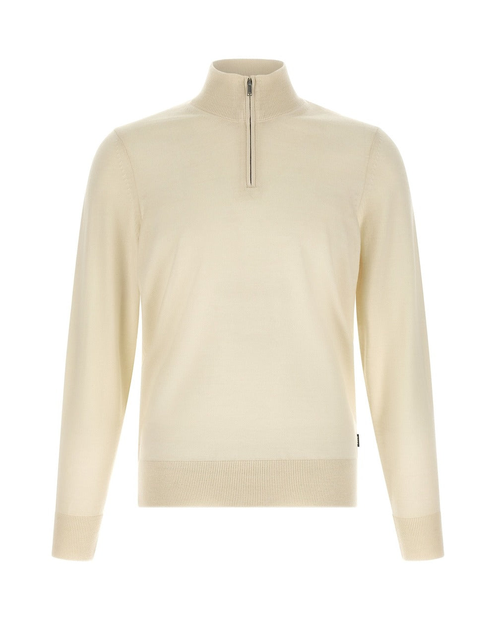 Hugo Boss Beige Virgin Wool Cardigan
