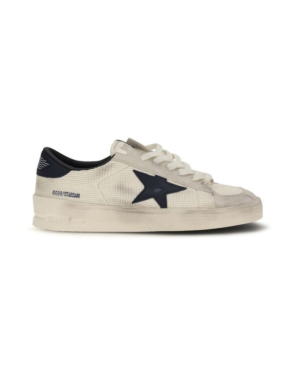 Golden Goose Beige Calf Leather Bos Taurus Athletic Sneakers