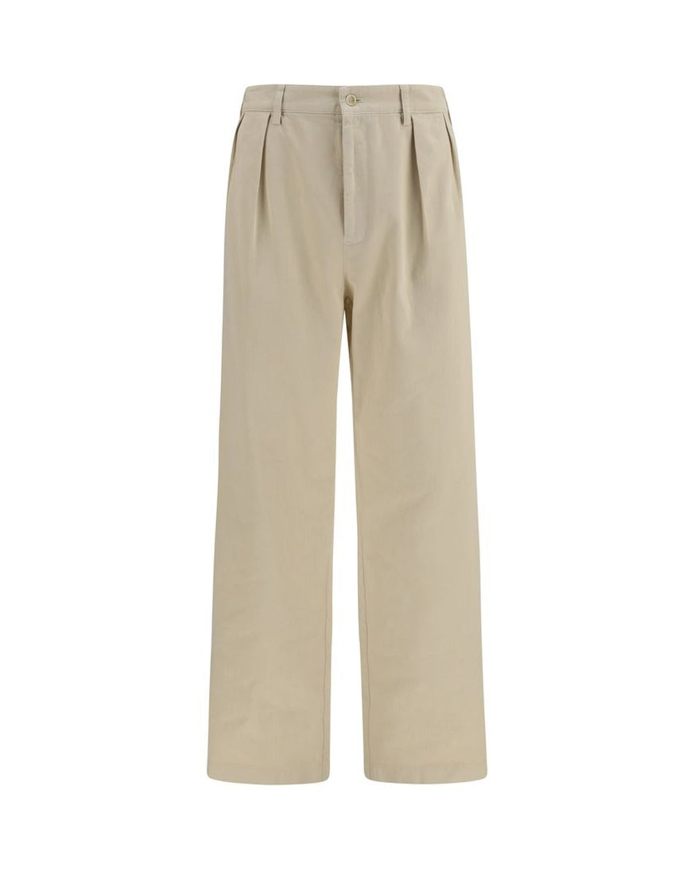 Prada Beige Cotton Casual Pants