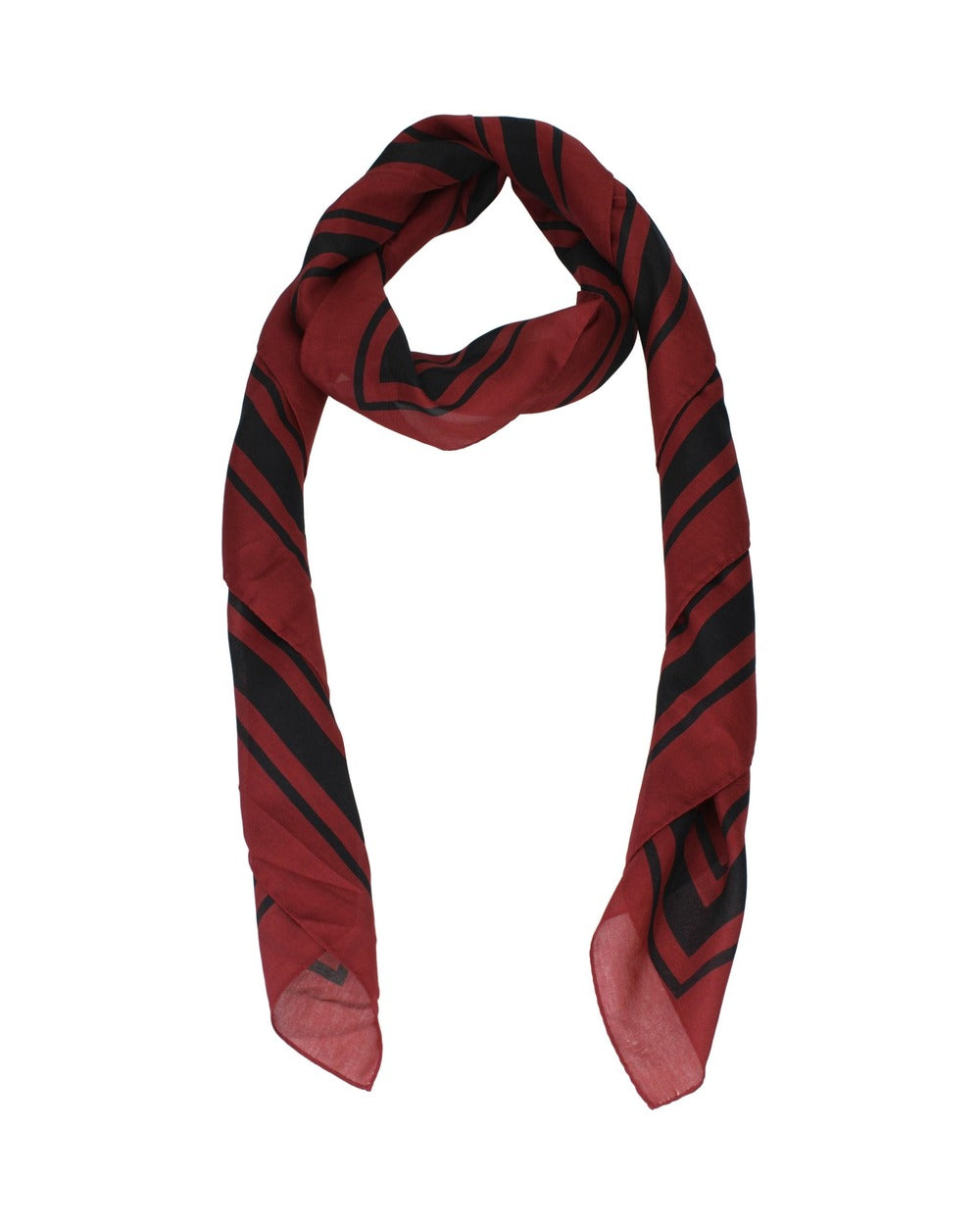 Burberry Red Cotton Foulard