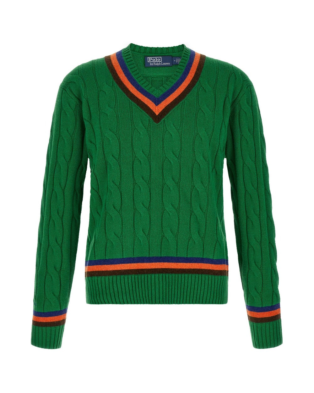 Polo Ralph Lauren Bicolor Wool Cardigan