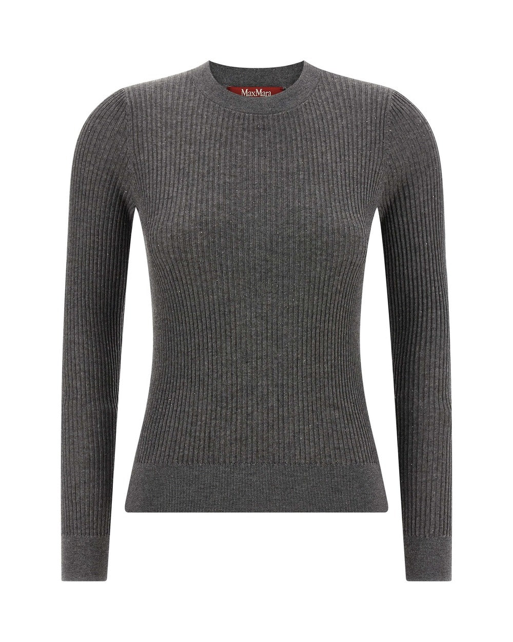 Max Mara Gray Silk Cardigan