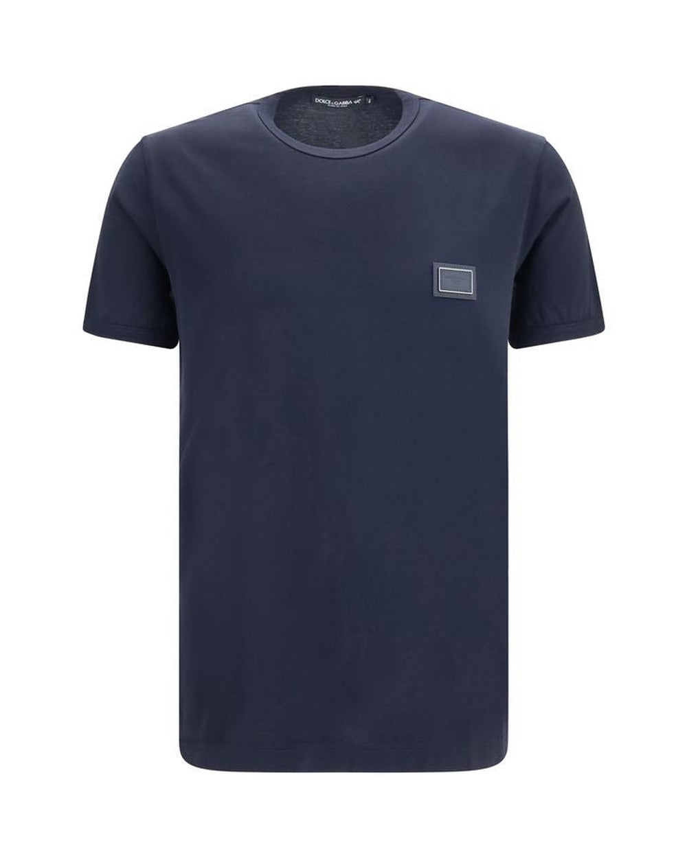 Dolce & Gabbana Black Cotton T-Shirt