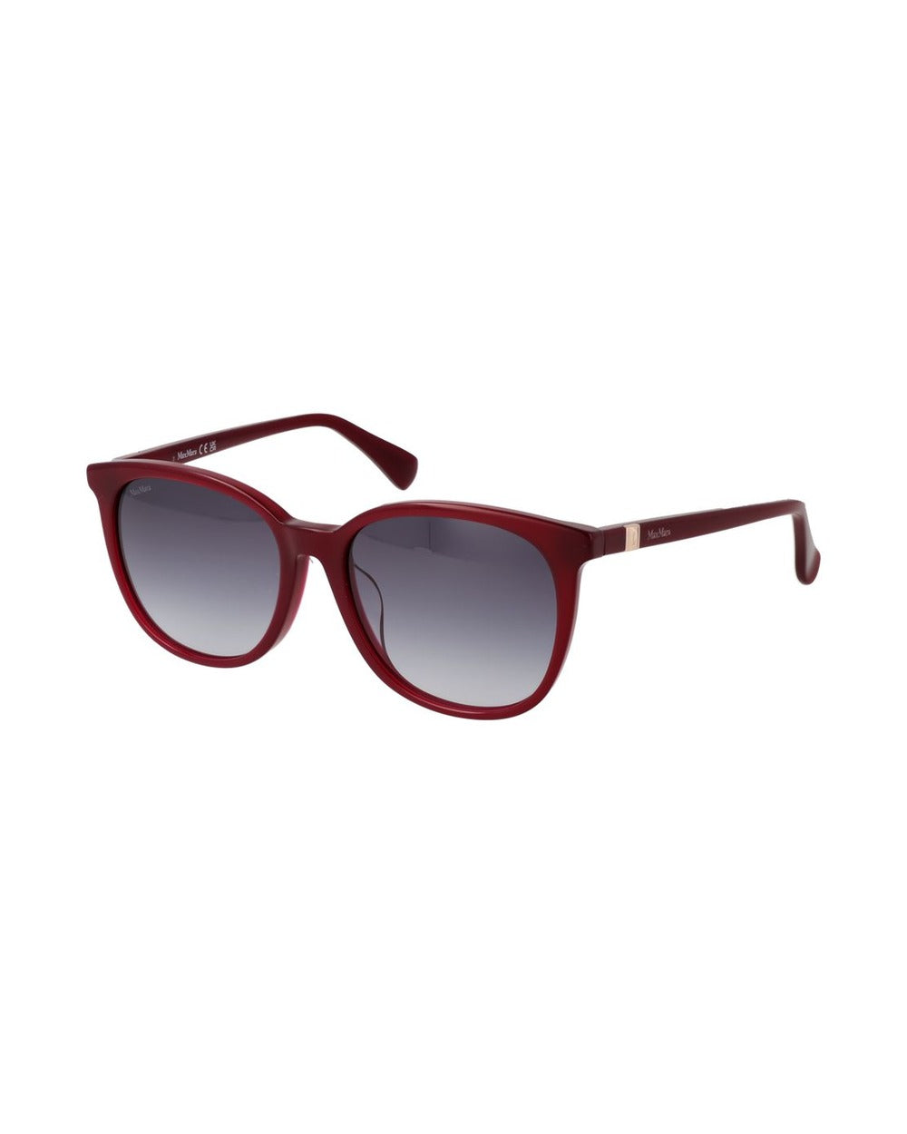 Max Mara Burgundy Acetate Sunglasses
