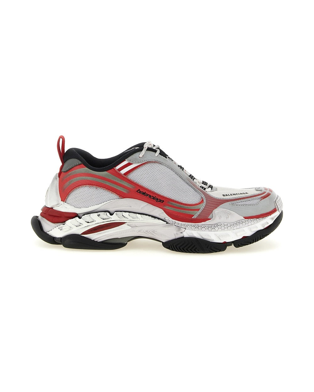 Balenciaga White Polyethylene Athletic Sneakers