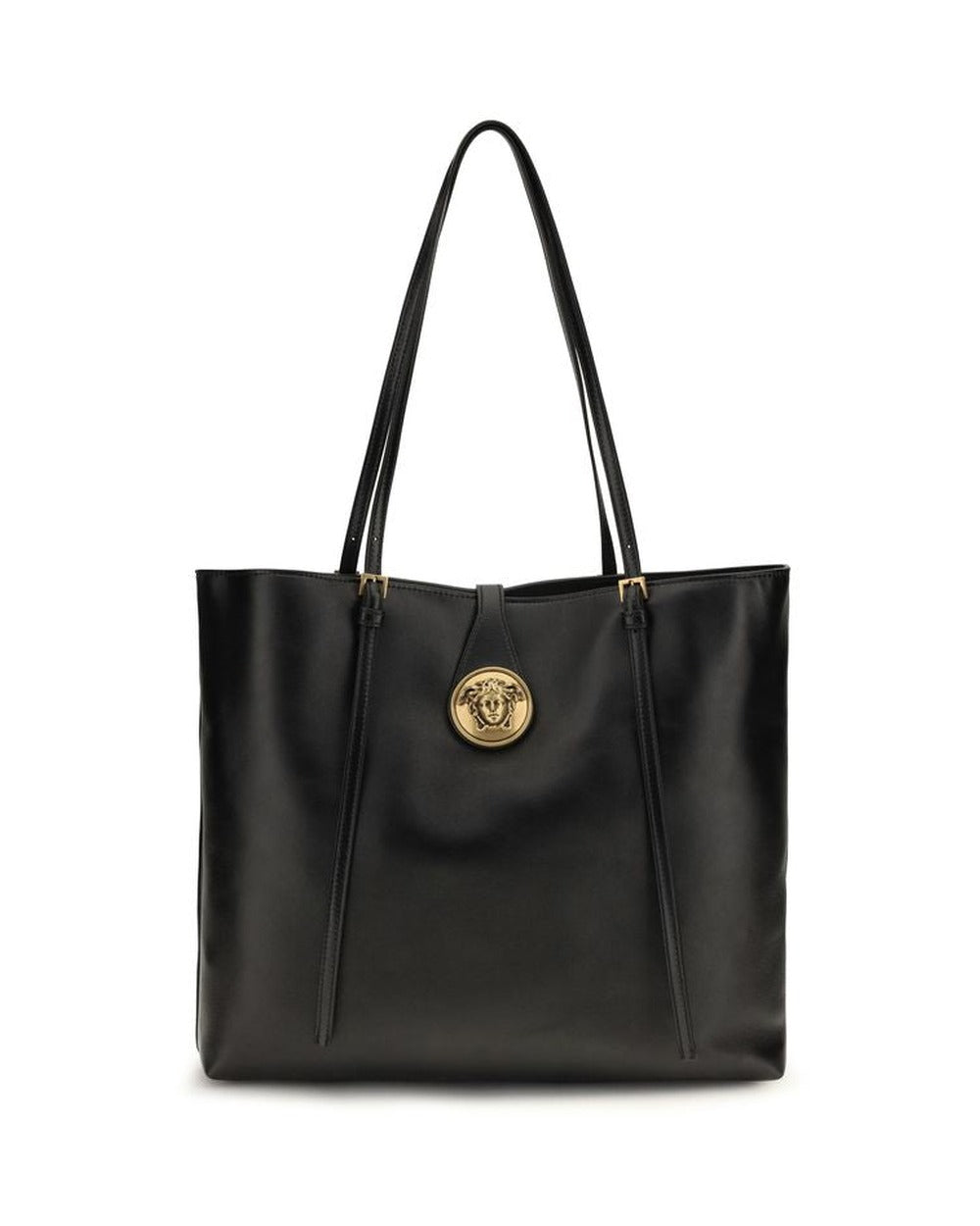 Versace Black Lamb Ovis Aries Shoulder Bag