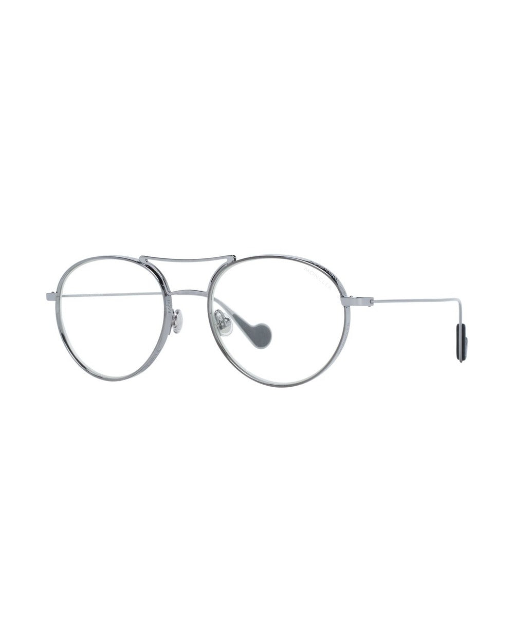 Moncler Gray Metal Sunglasses