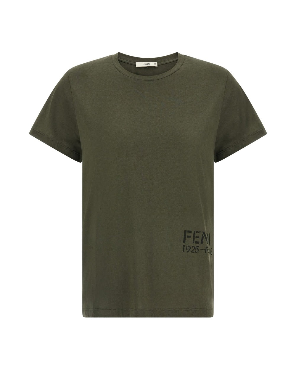 Fendi Bicolor Cotton T-Shirt