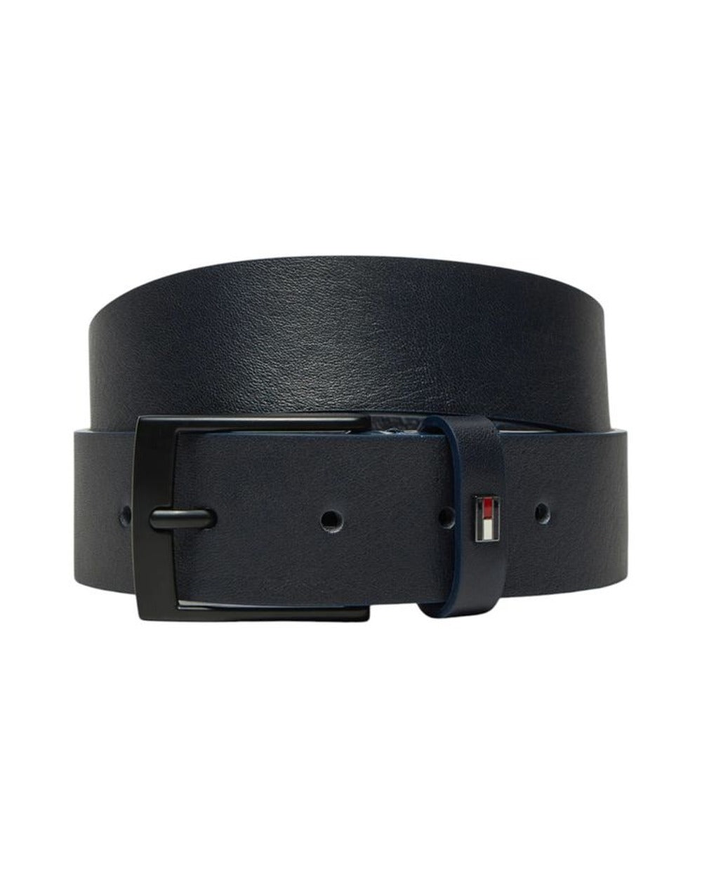 Tommy Hilfiger Blue Leather Regular Belt