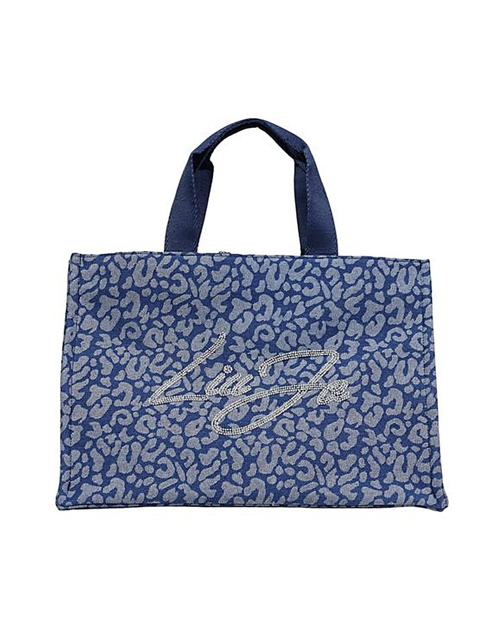 Liu Jo Blue Cotton Handbag