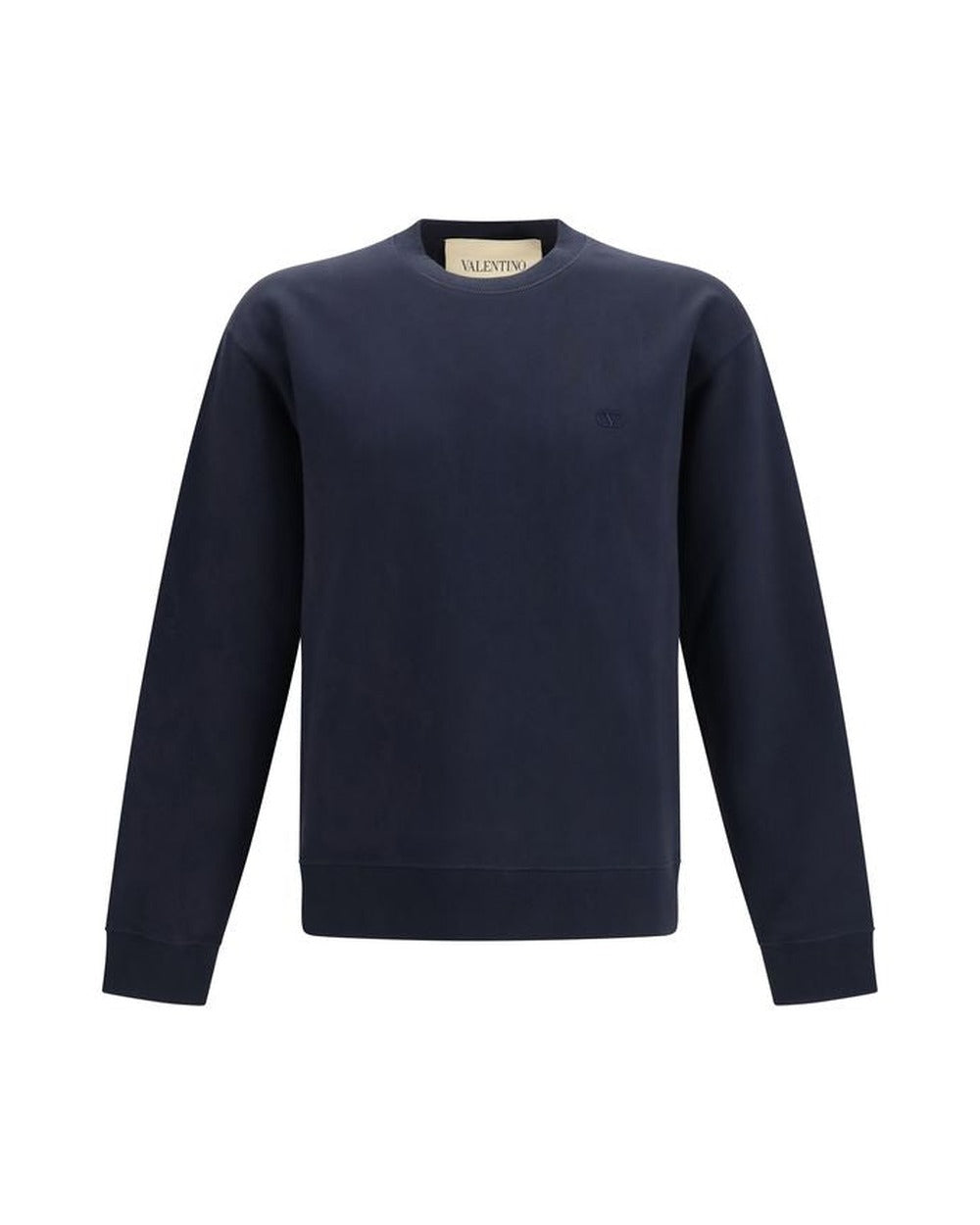 Valentino Garavani Blue Cotton Sweatshirt