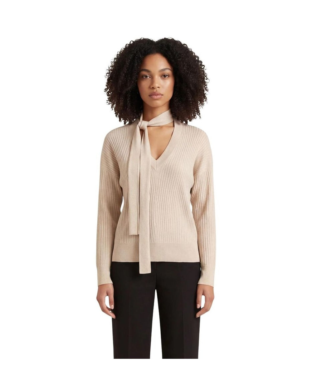 Liu Jo Gold Viscose Sweatshirt