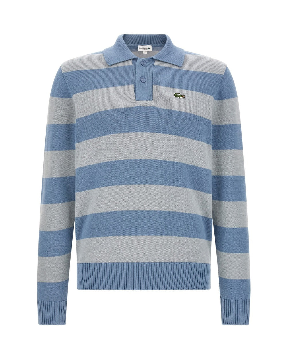 Lacoste Blue Cotton Polo Shirt